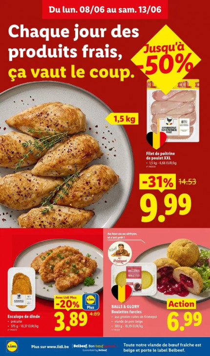 Lidl Dépliant 08.06.2026