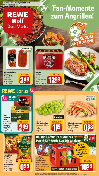 Rewe Angebote ab 08.06.26 bis 13.06.26