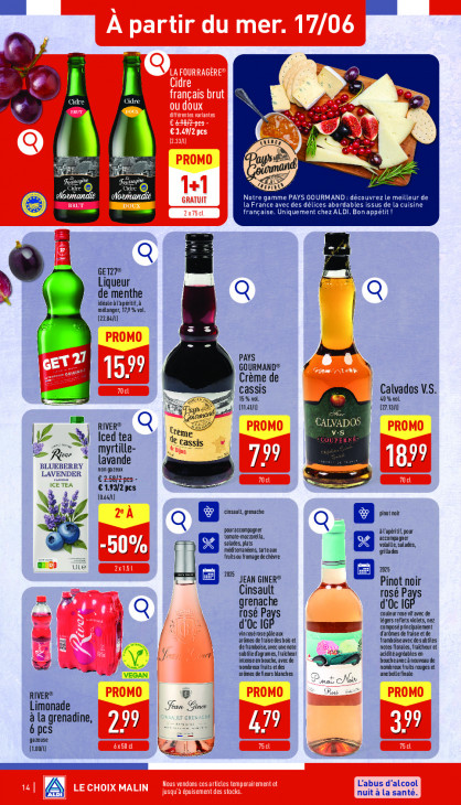 Aldi Dépliant 15.06.2026