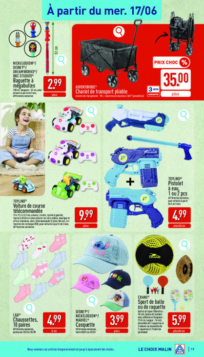 Aldi Dépliant 15.06.2026