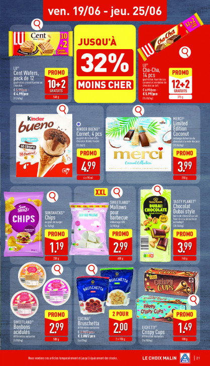 Aldi Dépliant 15.06.2026