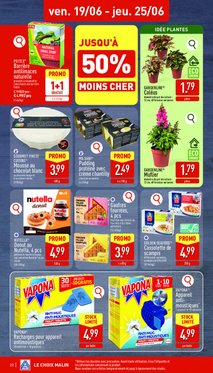 Aldi Dépliant 15.06.2026