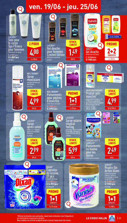 Aldi Dépliant 15.06.2026