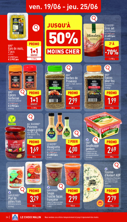 Aldi Dépliant 15.06.2026