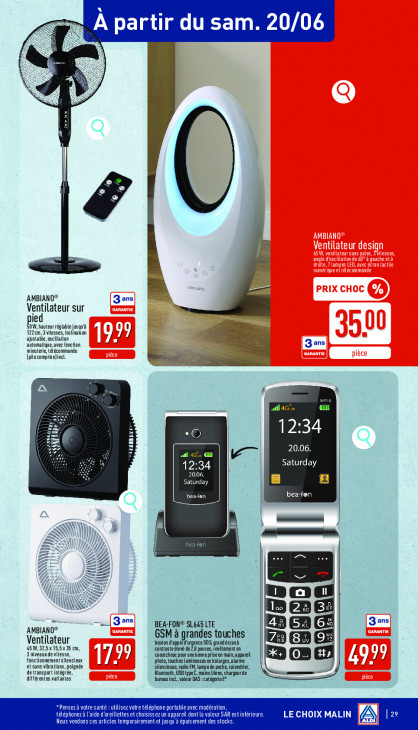 Aldi Dépliant 15.06.2026