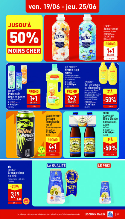 Aldi Dépliant 15.06.2026