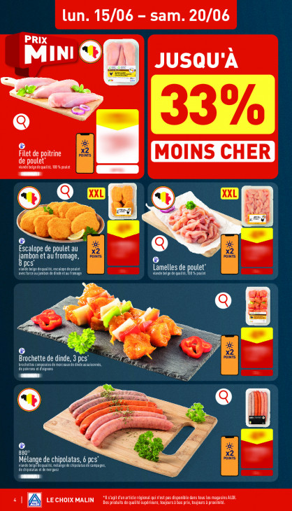 Aldi Dépliant 15.06.2026