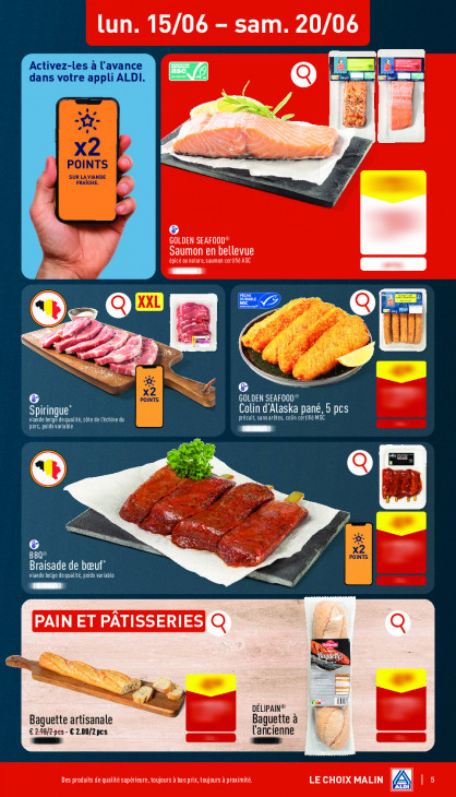 Aldi Dépliant 15.06.2026