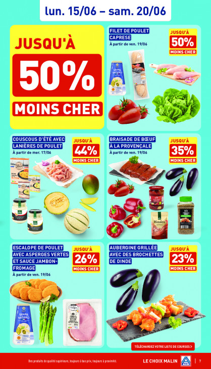 Aldi Dépliant 15.06.2026