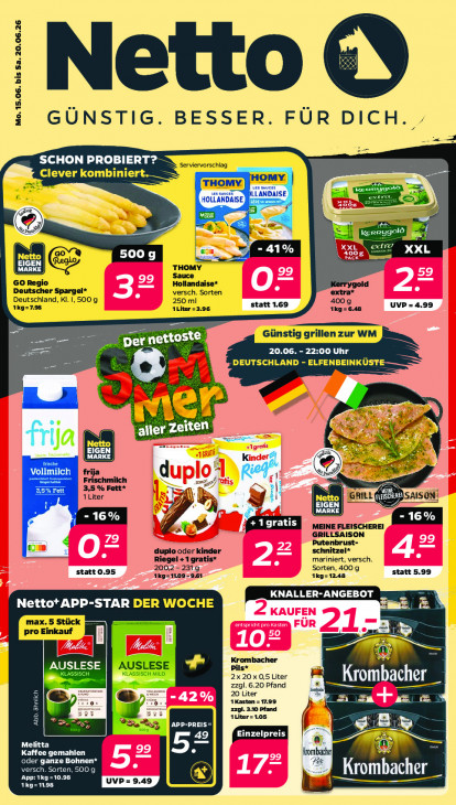 Netto Angebote ab 15.06.26 - bis 20.06.26