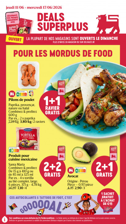 Delhaize Dépliant 11.06.2026