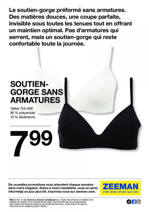 Zeeman Dépliant 13.06.2026