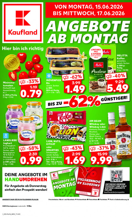 Kaufland Angebote ab 15.06.26 bis 17.06.26
