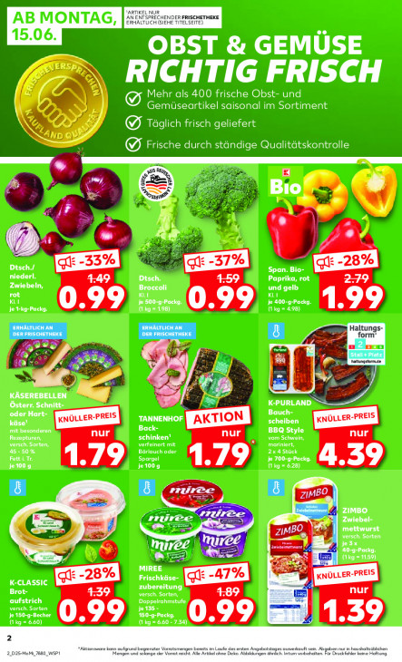 Kaufland Angebote ab 15.06.26 bis 17.06.26
