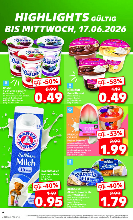 Kaufland Angebote ab 15.06.26 bis 17.06.26