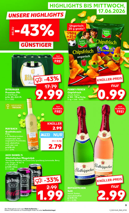 Kaufland Angebote ab 15.06.26 bis 17.06.26