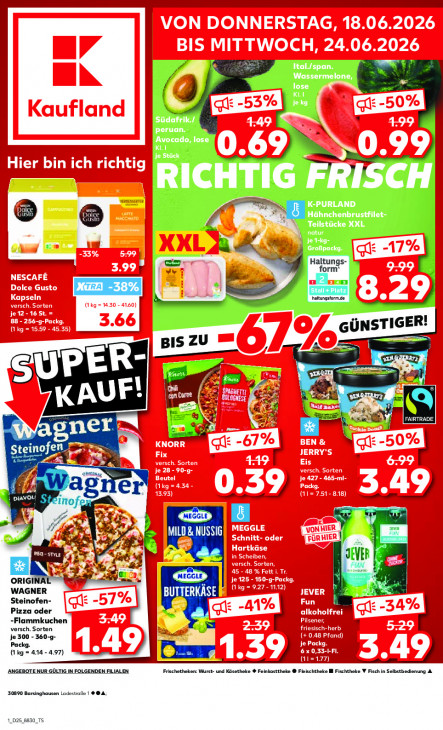Kaufland Angebote ab 18.06.26 bis 24.06.26