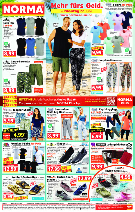 Norma Angebote ab 22.06.26 bis 27.06.26