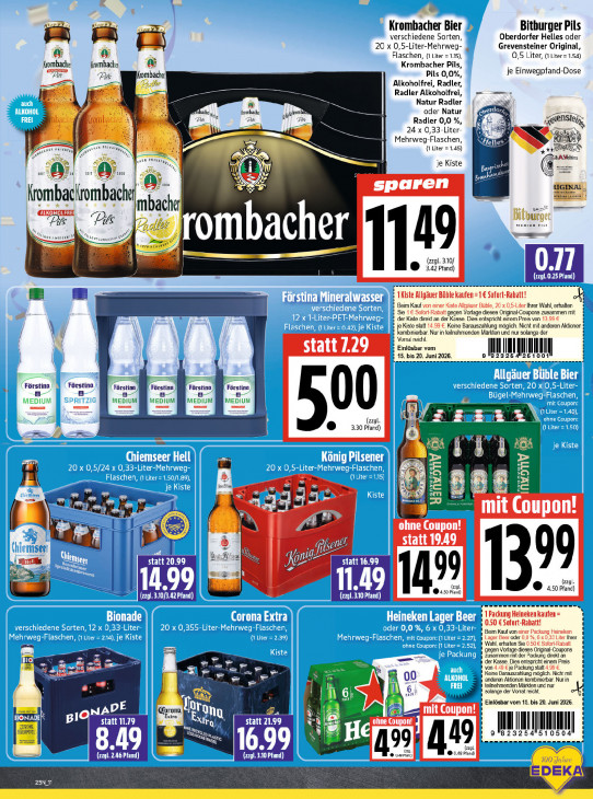 Edeka Angebote ab 15.06.26 bis 20.06.26