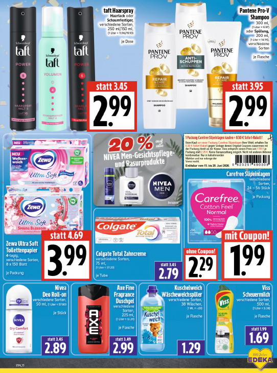 Edeka Angebote ab 15.06.26 bis 20.06.26