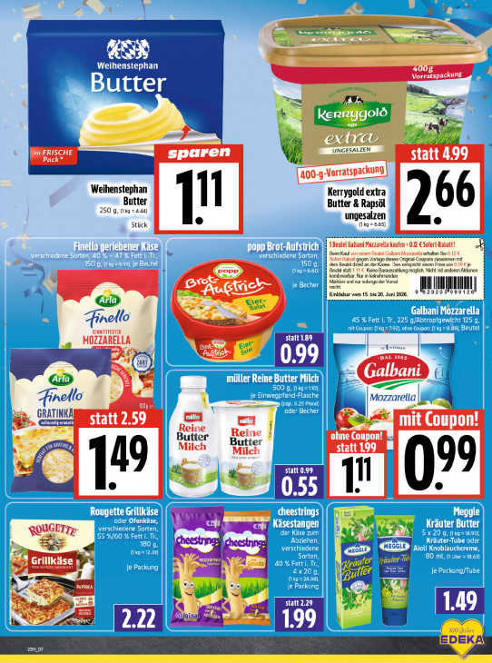 Edeka Angebote ab 15.06.26 bis 20.06.26