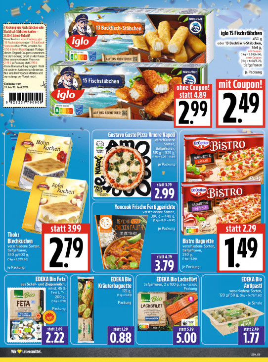 Edeka Angebote ab 15.06.26 bis 20.06.26