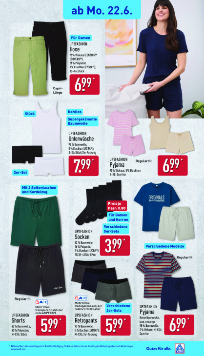 Aldi Nord Angebote ab 22.06.26 bis 27.06.26