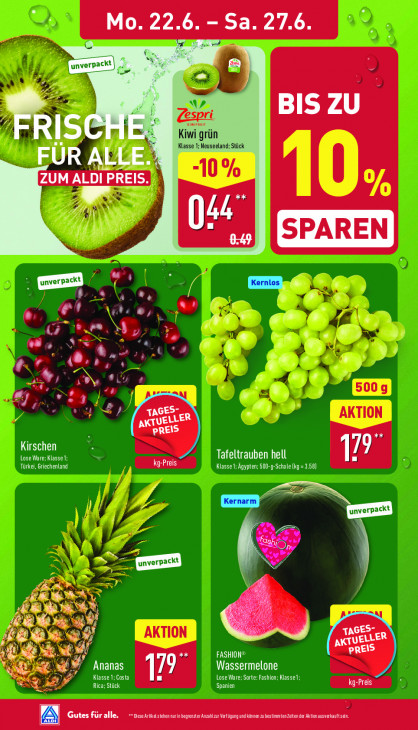 Aldi Nord Angebote ab 22.06.26 bis 27.06.26