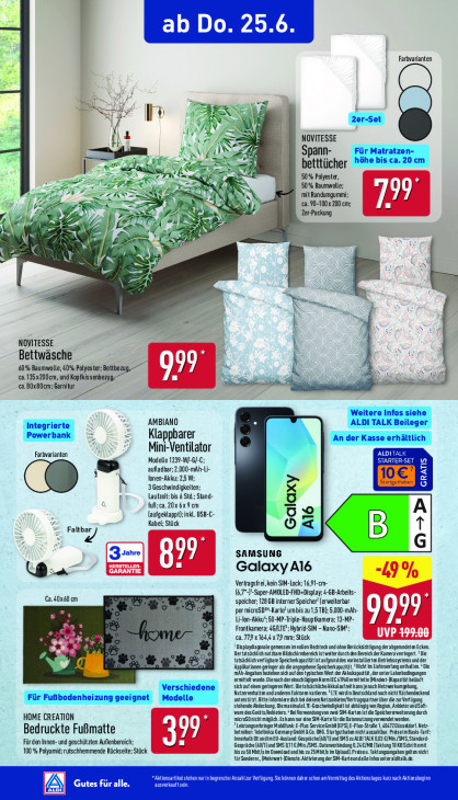 Aldi Nord Angebote ab 22.06.26 bis 27.06.26