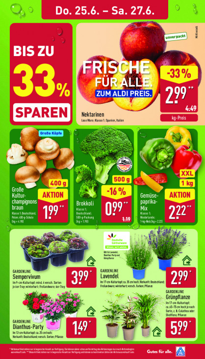 Aldi Nord Angebote ab 22.06.26 bis 27.06.26