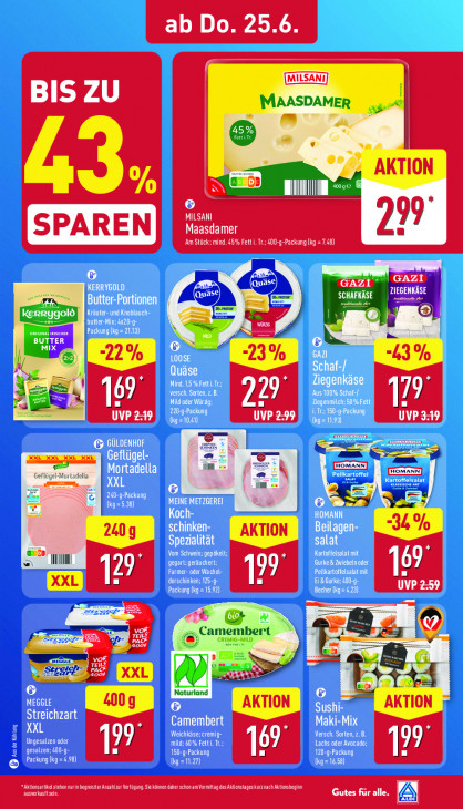 Aldi Nord Angebote ab 22.06.26 bis 27.06.26