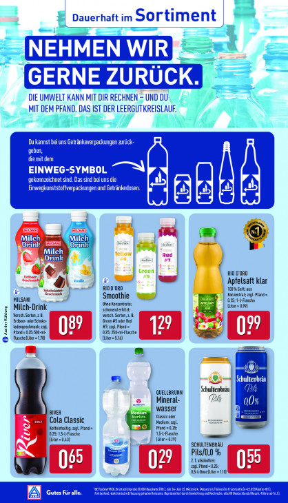 Aldi Nord Angebote ab 22.06.26 bis 27.06.26