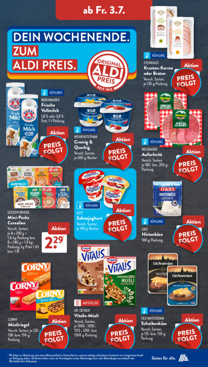 Aldi Süd Angebote ab 29.06.26 bis 04.07.26