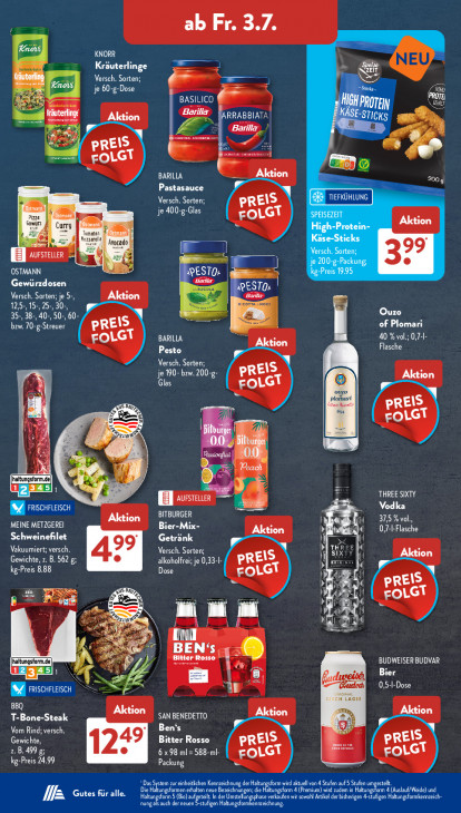 Aldi Süd Angebote ab 29.06.26 bis 04.07.26