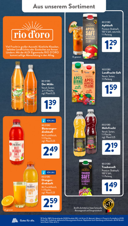 Aldi Süd Angebote ab 29.06.26 bis 04.07.26