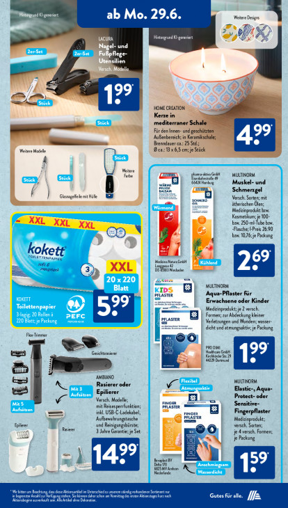 Aldi Süd Angebote ab 29.06.26 bis 04.07.26