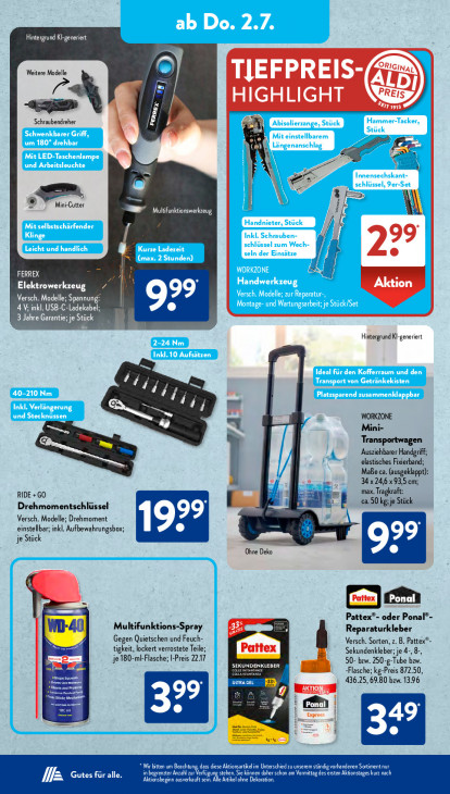 Aldi Süd Angebote ab 29.06.26 bis 04.07.26