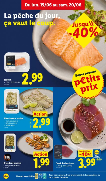 Lidl Dépliant 15.06.2026