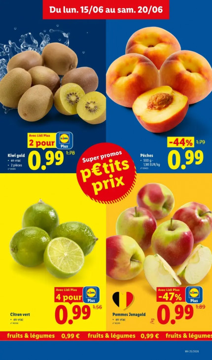 Lidl Dépliant 15.06.2026