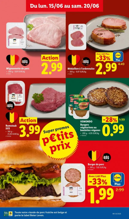 Lidl Dépliant 15.06.2026