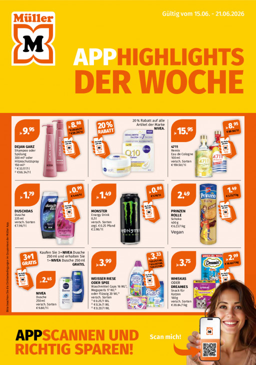 Müller Angebote ab 15.06.26 - bis 20.06.26