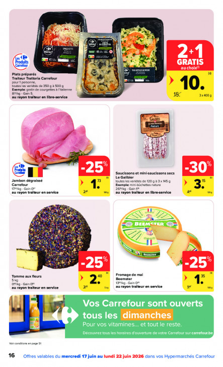 Carrefour Dépliant 17.06.2026