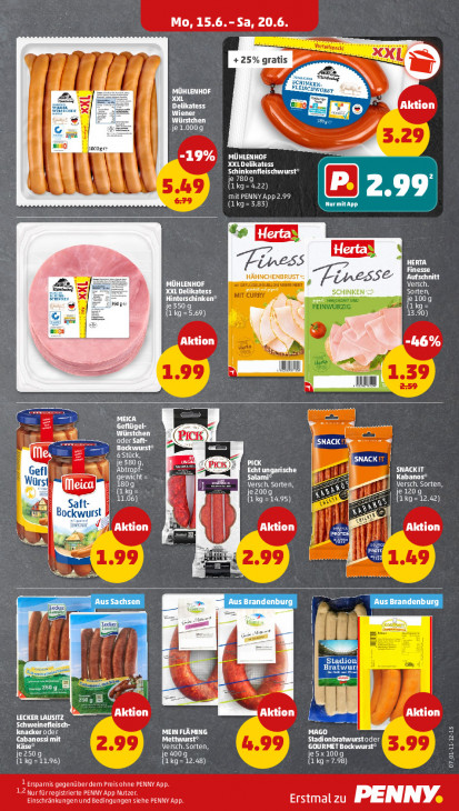 Penny Angebote ab 15.06.26 bis 20.06.26