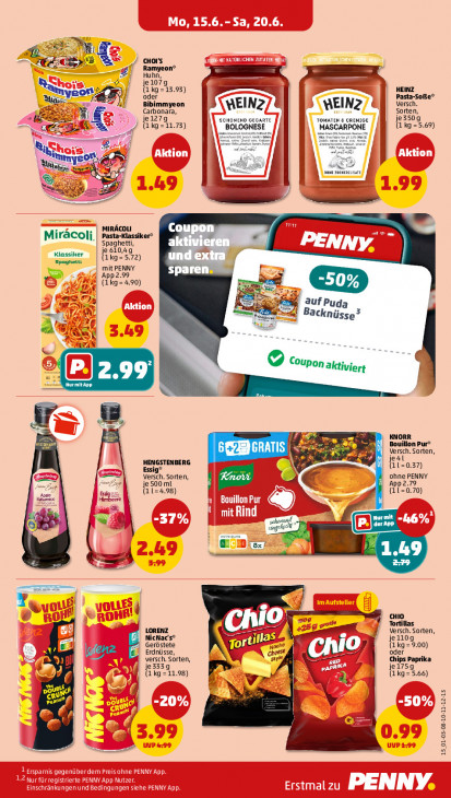 Penny Angebote ab 15.06.26 bis 20.06.26