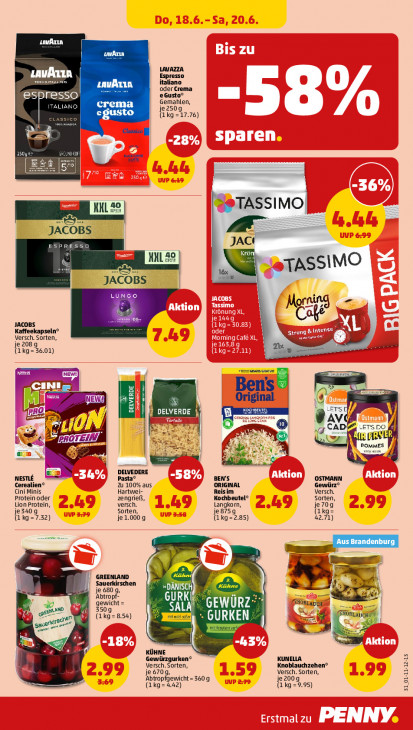 Penny Angebote ab 15.06.26 bis 20.06.26