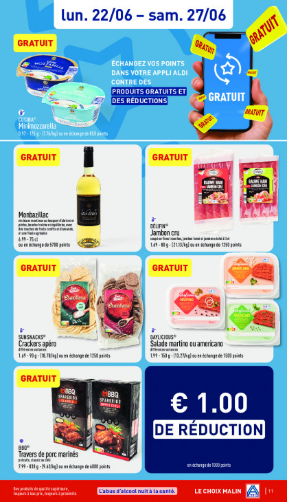 Aldi Dépliant 22.06.2026