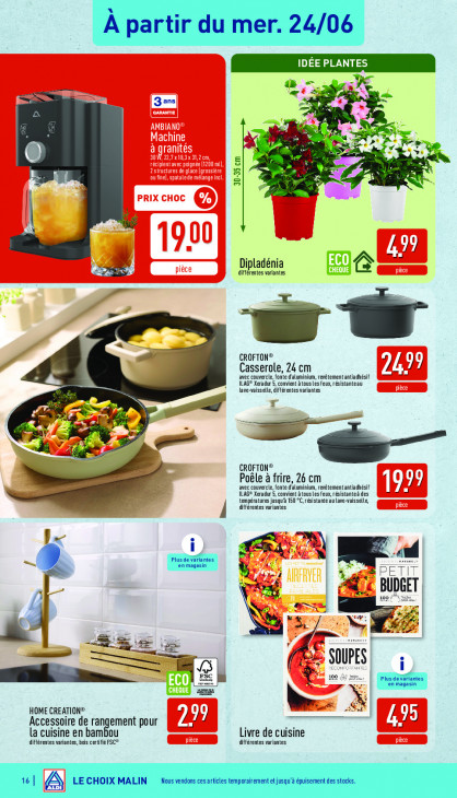 Aldi Dépliant 22.06.2026