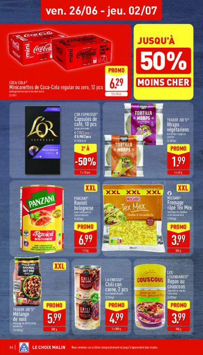 Aldi Dépliant 22.06.2026