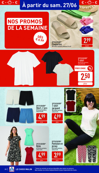 Aldi Dépliant 22.06.2026