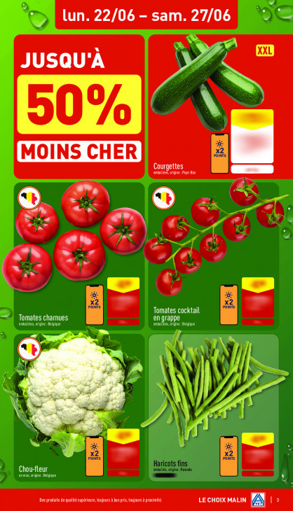 Aldi Dépliant 22.06.2026